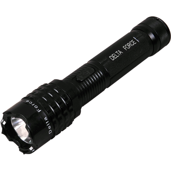 BLACK DELTA FORCE FLASHLIGHT STUN GUN (50/-/ 10*14*22/ 39) 