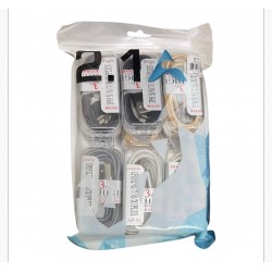 AQVAZE 3 ft, High Quality & Durable  i-Phone Cable 12pcs mix color / Pack 