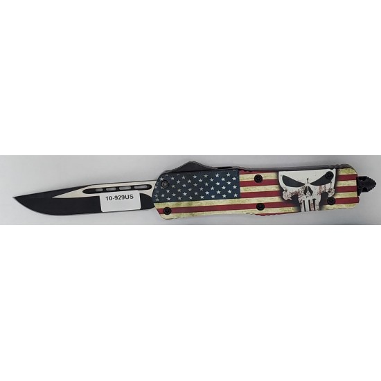 SPECIAL KNIFE OTF US FLAG PUNISHER