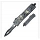 Special OTF Knife Multicolor Wolf Handle, Double Serrated Dagger Blade (50/1/15*12*10/28)