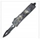 Special OTF Knife Multicolor Wolf Handle, Double Serrated Dagger Blade (50/1/15*12*10/28)