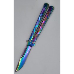Special "Y" Knife, 4" Blade, 9.25" Overall Titanium (96/12/13*8*12/43)