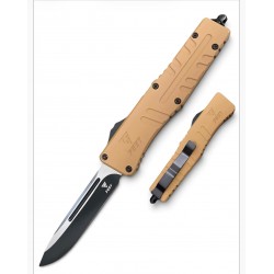 FURY Special OTF Knife. Dessert Handle, Drop Point Blade (60/1/16*15*11/36)