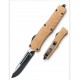 FURY Special OTF Knife. Dessert Handle, Drop Point Blade (60/1/16*15*11/36)