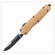 FURY Special OTF Knife. Dessert Handle, Drop Point Blade (60/1/16*15*11/36)