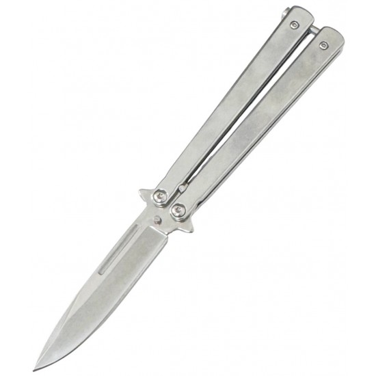 Mirror (MR) Handle Folding " Y " Special Knife 8" Overall (120/12/15*9*12/45)