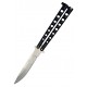 Black Folding " Y " Special Knife Classic 7 Holes, 8.75" Overall  (120/12/13*13*7/39)