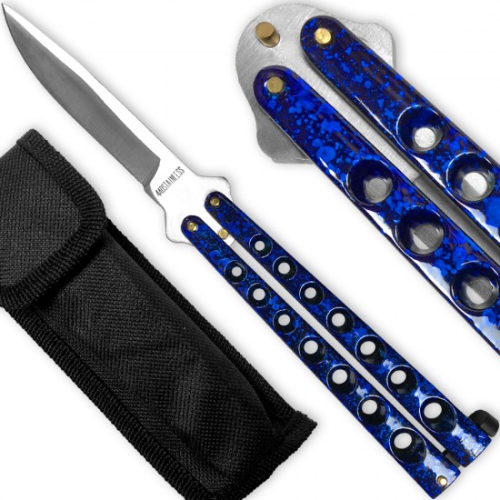 FOLDNG " Y " SPECIAL KNIFE BLUE