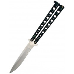 Green Marble Folding " Y " Special Knife Classic 7 Holes, 8.75" Overall  (120/12/13*13*7/39)