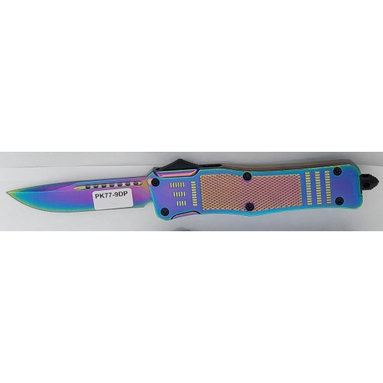 SPECIAL KNIFE OTF FULL RAINBOW  (60/CS)