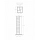 DISPLAY 120 PERFUME BOTTLES HOLDER  (Pick up or Pallet Shipping Only)