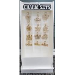 Charm Acrylic Display Holds Pendants & Chains (Jewelry Not Included) (1/1/13*13*31/9)