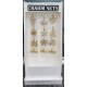 Charm Acrylic Display Holds Pendants & Chains (Jewelry Not Included) (1/1/13*13*31/9)