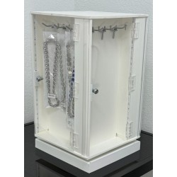 Charm Acrylic 4 Sided Display Holds  48 Mix Included)(1/1/12*12*30/9)(1/-/23*15*15/12) (33/1/44*48*88/379)