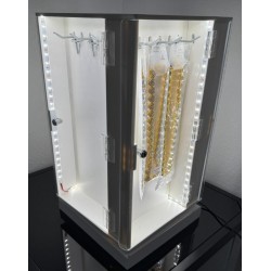 Charm Acrylic 4 Sided Display Holds  48 Mix Included)(1/1/12*12*30/9)(1/-/23*15*15/12) (33/1/44*48*88/379)