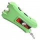 Cheetah  Max power Stun Gun Green TYPE-C  Charging With Nylon Sheath Metal Lobster Clasp