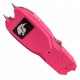 Cheetah Mega Force Flashlight Stun Gun, Pink (50/1/17-10-15/26)