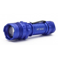 TACTICAL FLASHLIGHT 300 LUMENS ULTRA BRIGHT LED