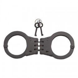 Hinged Handcuffs Black Taiwan  (72/12/16*8*14/45) Hinged Handcuffs Black Taiwan  (72/12/16*8*14/45)