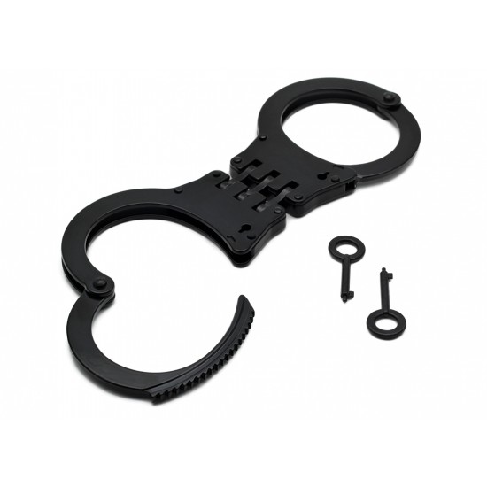 Hinged Handcuffs Black Taiwan  (72/12/16*8*14/45)