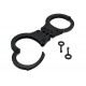 Hinged Handcuffs Black Taiwan  (72/12/16*8*14/45)