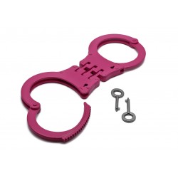 Hinged Handcuffs Pink Taiwan  (72/12/16*8*14/45)