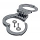 Hinged Handcuffs Silver Taiwan  (72/12/16*8*14/45)