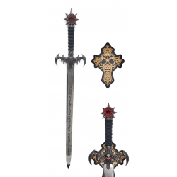 Sword 43" Overall with Wall Plaque (6CS/48/11/15/40LB) Sword 43" Overall with Wall Plaque (6CS/48/11/15/40LB)