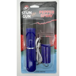 Blue Rhinestones Lipstick & Pepper Spray Combo (48/1/20*16*11/20) Blue Rhinestones Lipstick & Pepper Spray Combo (48/1/20*16*11/20)
