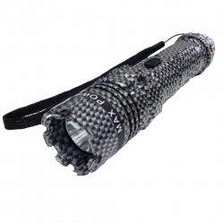 Cheetah Flashlight Stun Gun, Carbon Fiber (TN/CF) (100/-/16*18*16/48)