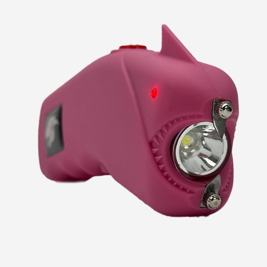 Cheetah MAKO Stun Gun Flashlight, PINK (100/-/ 14*17*21/ 44)