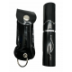 Cheetah Black Lipstick Stun Gun & Pepper Spray COMBO Blister Pack (48/1/20*15*10/17)