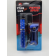 Cheetah Blue Lipstick Stun Gun (CH-18) & Pepper Spray COMBO Blister Pack