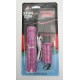 Pink Rhinestones Lipstick & Pepper Spray Combo (48/1/20*16*11/20)