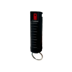 CHEETAH BLACK HARD SHELL PEPPER SPRAY (100/1/24*15*10/18)