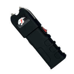 Cheetah Mega Force Flashlight Stun Gun, Black (50/1/17-10-15/26))