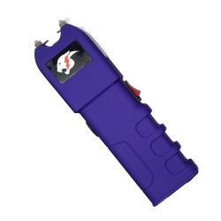 Cheetah Mega Force Flashlight Stun Gun, Purple (50/1/17-10-15/26)