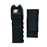 Cheetah Mega Force Flashlight Stun Gun, Black (50/1/17-10-15/26))