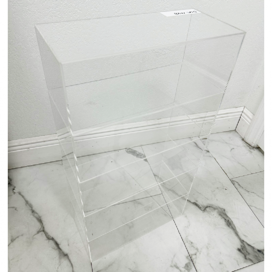 Acrylic Counter Top 4 Sections Display MULTI PURPOSE DISPLAY 25"H X 6" X 12"W (30x18x10/8) (3/CS)(Pick up or Pallet Shipping Only)