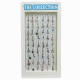 Body Jewelry Single Card Display White (Earring Card Included)(2/1/27*14*8/10)