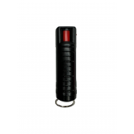 CHEETAH BLACK HARD SHELL PEPPER SPRAY (100/1/24*15*10/18)