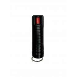 CHEETAH BLACK HARD SHELL PEPPER SPRAY (100/1/24*15*10/18)