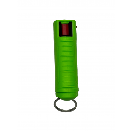 CHEETAH GREEN HARD SHELL PEPPER SPRAY