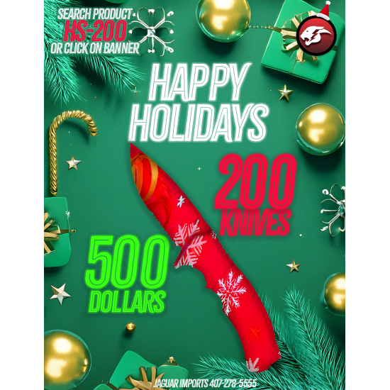 Holiday Special 200 Mix Knives