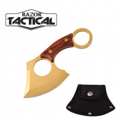 TITANIUM AXE 6" OVERALL PAKKA WOOD HANDLE (60/6cs) TITANIUM AXE 6" OVERALL PAKKA WOOD HANDLE (60/6cs)