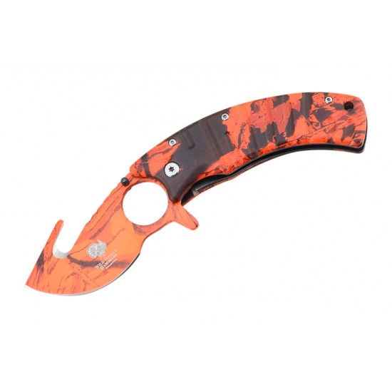 Wild Turkey Hunter's Choice Gut Hook Action Assist Knife 4.75" (DISCONTINUED)