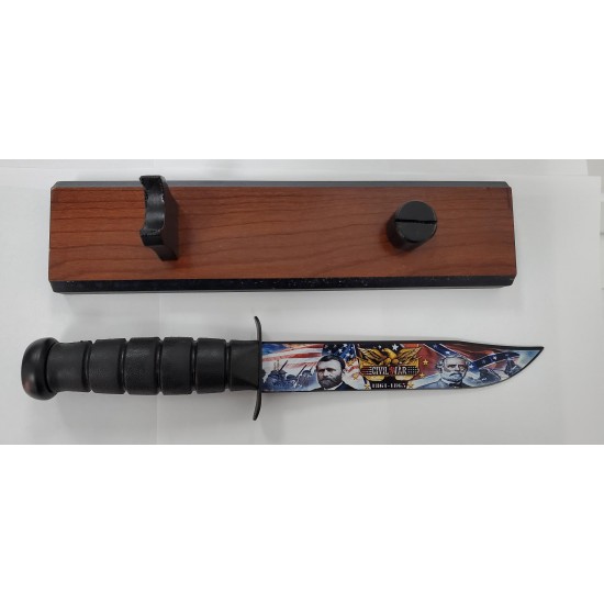 Fantasy Survival Knife on Stand (24/-/15*13*13/29)