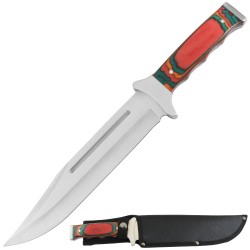 Hunting Knife 15" Overall, with Sheath (30/12/17*12*18/42)