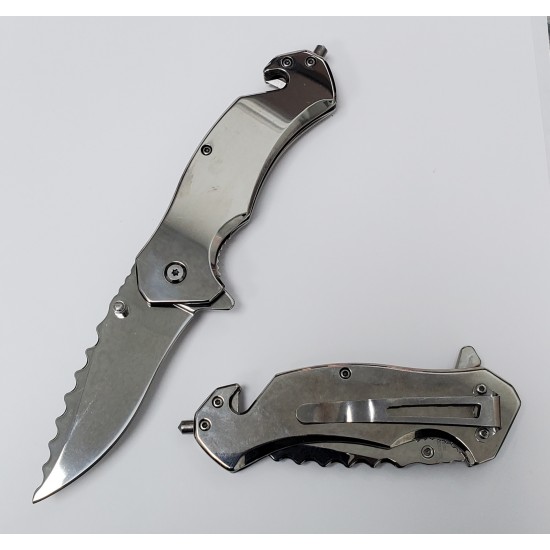 Titanium Spring Assisted Rescue Knife (60/12/12*10*7/31)