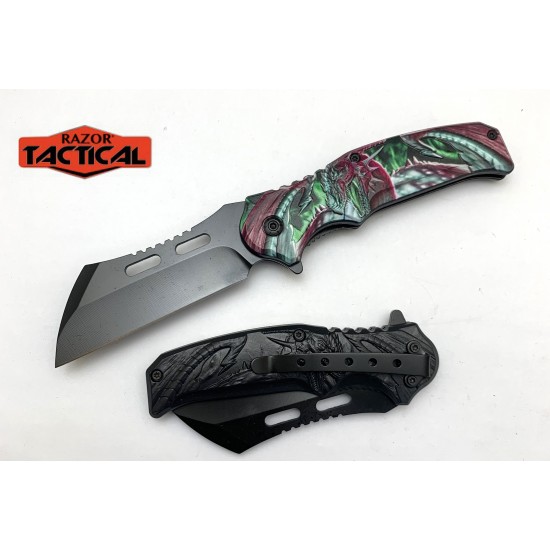 Green Action Assist Knife ABS Handle (120/12/13*10*17/36)